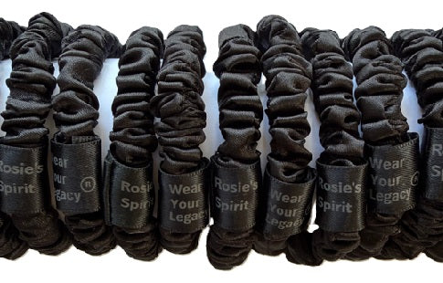 100% Polyester Satin Hair Tie