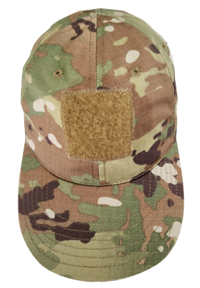 Tactical OCP Print Cap With Front Velcro