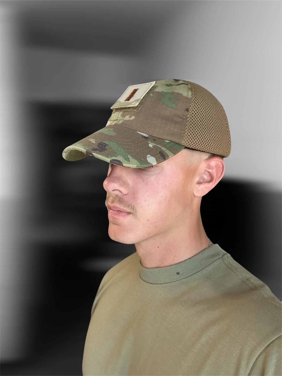 Tactical OCP Print Cap With Front Velcro (Spacer Mesh)